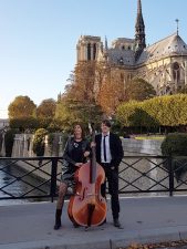 Kato Nigra - Videodreh zu "Krawattenmann" in Paris