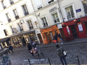 Kato Nigra - Videodreh zu "Krawattenmann" in Paris